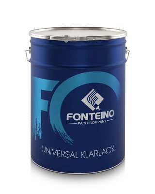FONTEINO Klarlack Matt Glänzend Universal Holz Stein Metall Möbellack Farblos 750ml-20L