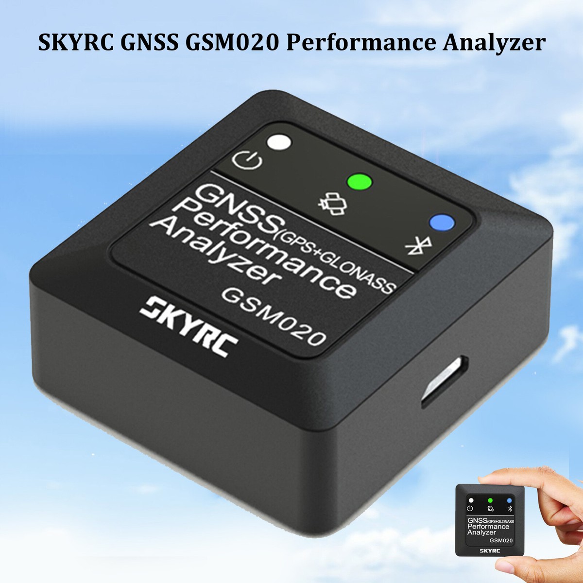 SKYRC GNSS GSM020 Performance Analyzer Speed Meter &amp; Data GPS RC 