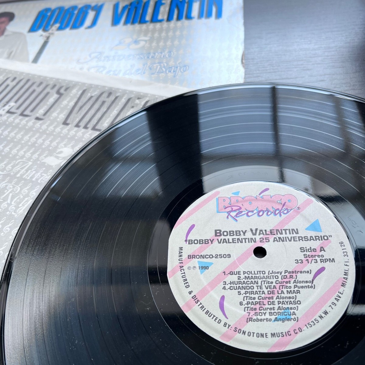 Bobby Valentin ‎– 25 Aniversario Del Rey Del Bajo TREMENDA