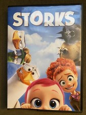 Storks (DVD, 2016)very Good Case Damaged