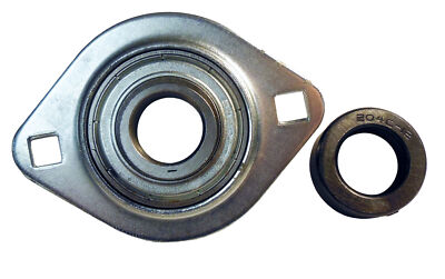 3/4'' ID Bearing Kit with Flangettes Lock Collar Option Jackshaft Axle SB204-12