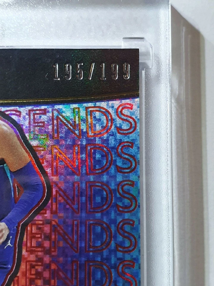 2020 Recon Lamelo Ball Rookie #10 RED Holo /199 Future Legends - Ready to Grade - Image 2 of 3