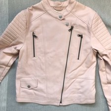 Jessica Simpson Vegan Leather Biker Jacket Size M