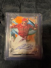 2023 Topps Inception - Base Rookie and Emerging Stars Autographs Livan Soto