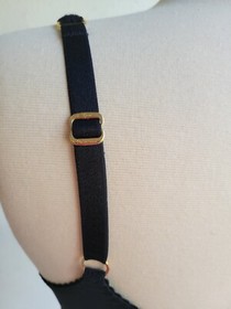 Agent Provocateur Sally Black Zipper 32B Corset/Brief AP3/M