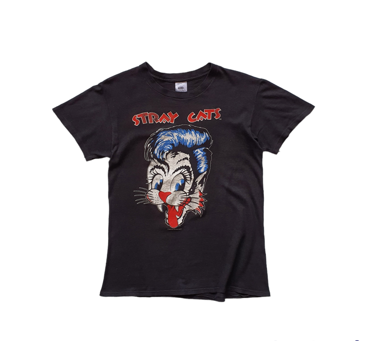 Vintage 1988 STRAY CATS Blast Off America Tour Rockabilly 80s T 