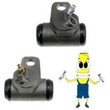 Premium Front Left & Right Wheel Cylinders for 60-63 Chevy C10 Pickup 1.125 Bore