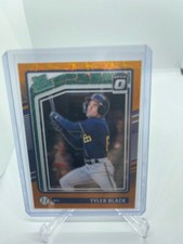 2024 Donruss Optic Rated Prospects Orange Velocity Prizm Tyler Black Rookie RC