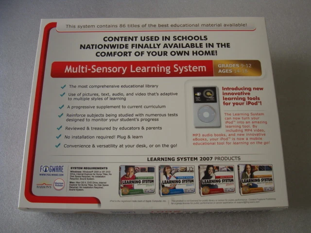 High School Learning System 2007 (Win/Mac) (sealed retail box) - Image 2 of 2