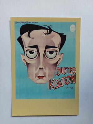 movie postcard The Man Who Never Laughs Buster Keaton Zreik 47