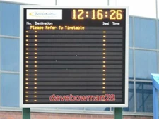PHOTO  PLEASE REFER TO TIMETABLE THE TIMETABLE WILL TELL YOU EXACTLY THE SAME AS