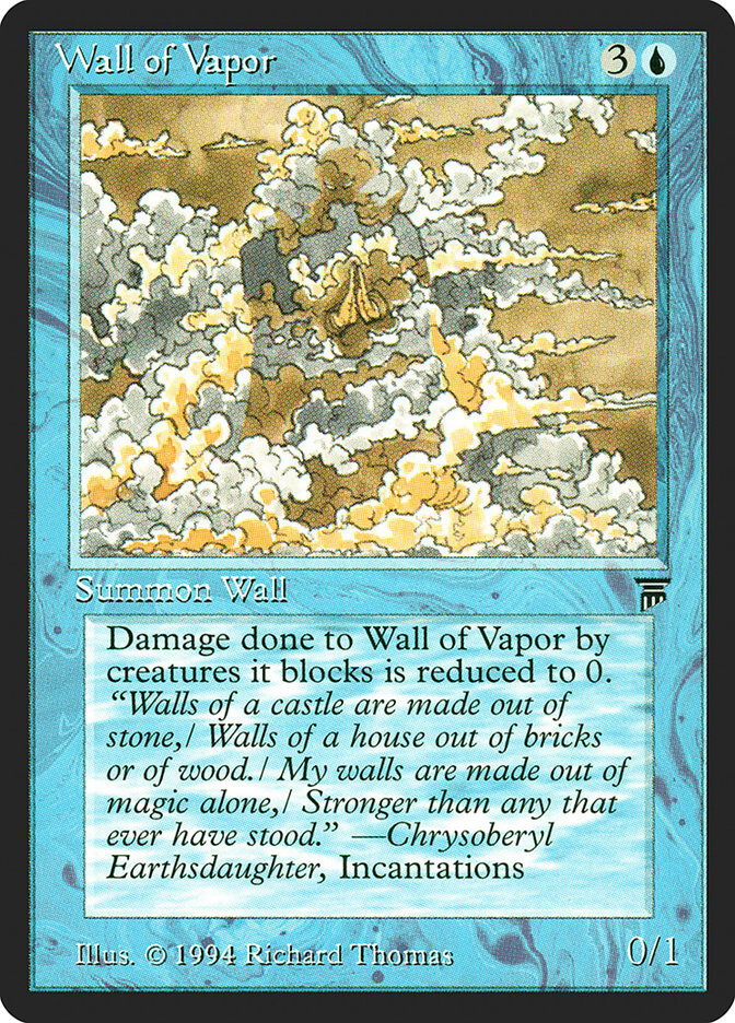 MTG Wall of Vapor  - Legends #84