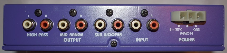 NEW in box old stock 12 volt Boss AVA-CR202A 2 or 3 way active crossover - Image 2 of 4