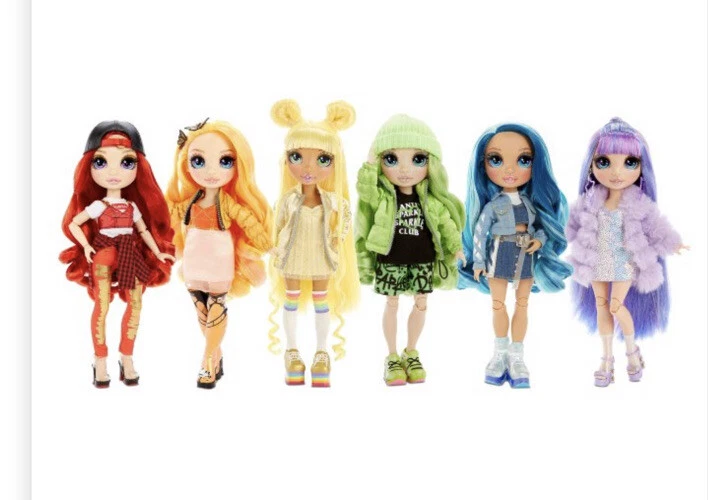 Rainbow High Fashion Dolls Collection MGA 6 Dolls Complete Rainbow Series 1  NEW