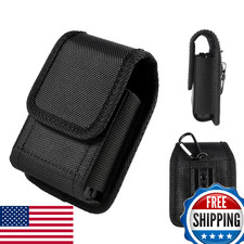 Motomo Ballistic Nylon Leather Pouch Case: Razr+ Plus 2024, Galaxy Z Flip 3-6