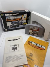 Thumbnail of ebay&reg; auction 188862328221 | Nintendo 64 F1 World Grand Prix N64 OVP CIB