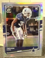 2020 OPTIC TREVON DIGGS SILVER HOLO PRIZM SP RC #110 COWBOYS ROOKIE HOT MINT!