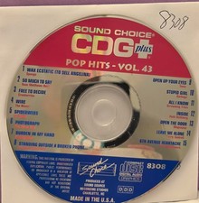 SC8308  POP HITS    SOUND CHOICE KARAOKE CDG LOT FL GA