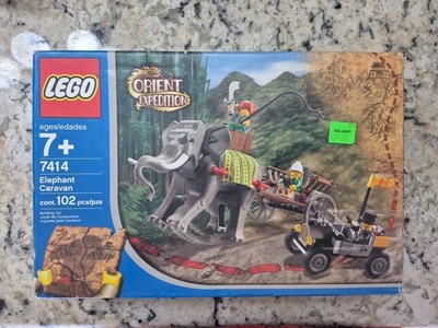 LEGO Adventurers: Elephant Caravan (7414) New in Unopened Box