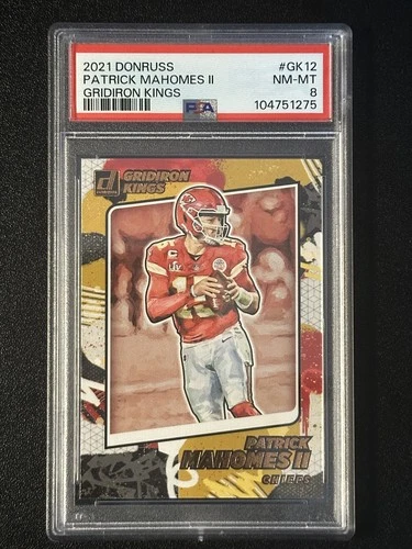 2021 Panini Donruss - Gridiron Kings Patrick Mahomes II #GK12