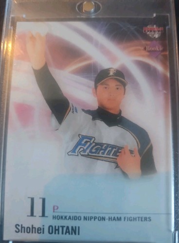 2015 Shohei Ohtani (RP Novelty Card) Bbm Rookie Edition 2 Sided Pitching/Hitting