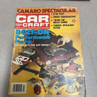 Car Craft Jul/1980/ Camaro Spectacular/Bolt-On Performance Parts/Z/28 test/F12B