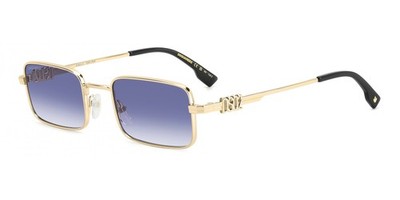 Sonnenbrille Dsquared2 D2 0104/S Gold blue 52/22/145 Herren