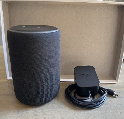 Amazon Echo Plus (2nd Gen) Smart Speaker with Alexa Charcoal L9D29R