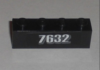 LEGO Brick 1 x 4 with White '7632' Pattern (-3010pb110-Farbauswahl-color choice