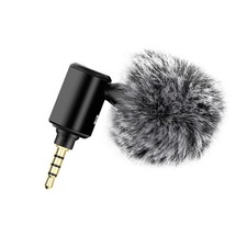 NEW 3.5mm Mobile Phone Single Directional Adjustable Mini Microphone Mic