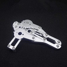 Robotic Claw Heavy Metal Robot Arm Clamp Arm Gripper for MG995 SG5010, Aluminum