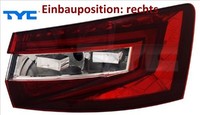 Tyc 11-15335-06-2 Heckleuchte Rechts RüCklicht Hecklicht RüCkleuchte