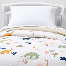 Toddler Dinosaur Cotton Kids' Comforter - Pillowfort