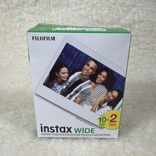 New/Sealed FujiFilm Instax WIDE Instant Film 20 Sheets Exp Date: 01/2025