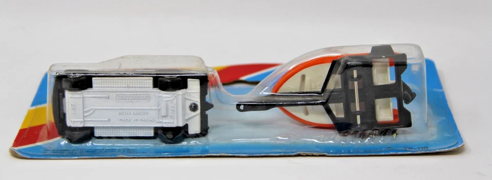 Matchbox TP 110 Matra Rancho Two Pack New Surf Patrol New On Card Rare - Image 4 of 4