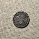 Photo of a 1844-P Large Cent from an eBay listing that sold on Jul 18, 2026