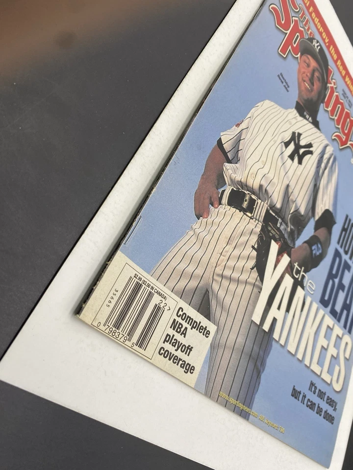 1998 Sporting News June 1 Derek Jeter New York Yankees Newsstand High Grade - Image 4 of 4