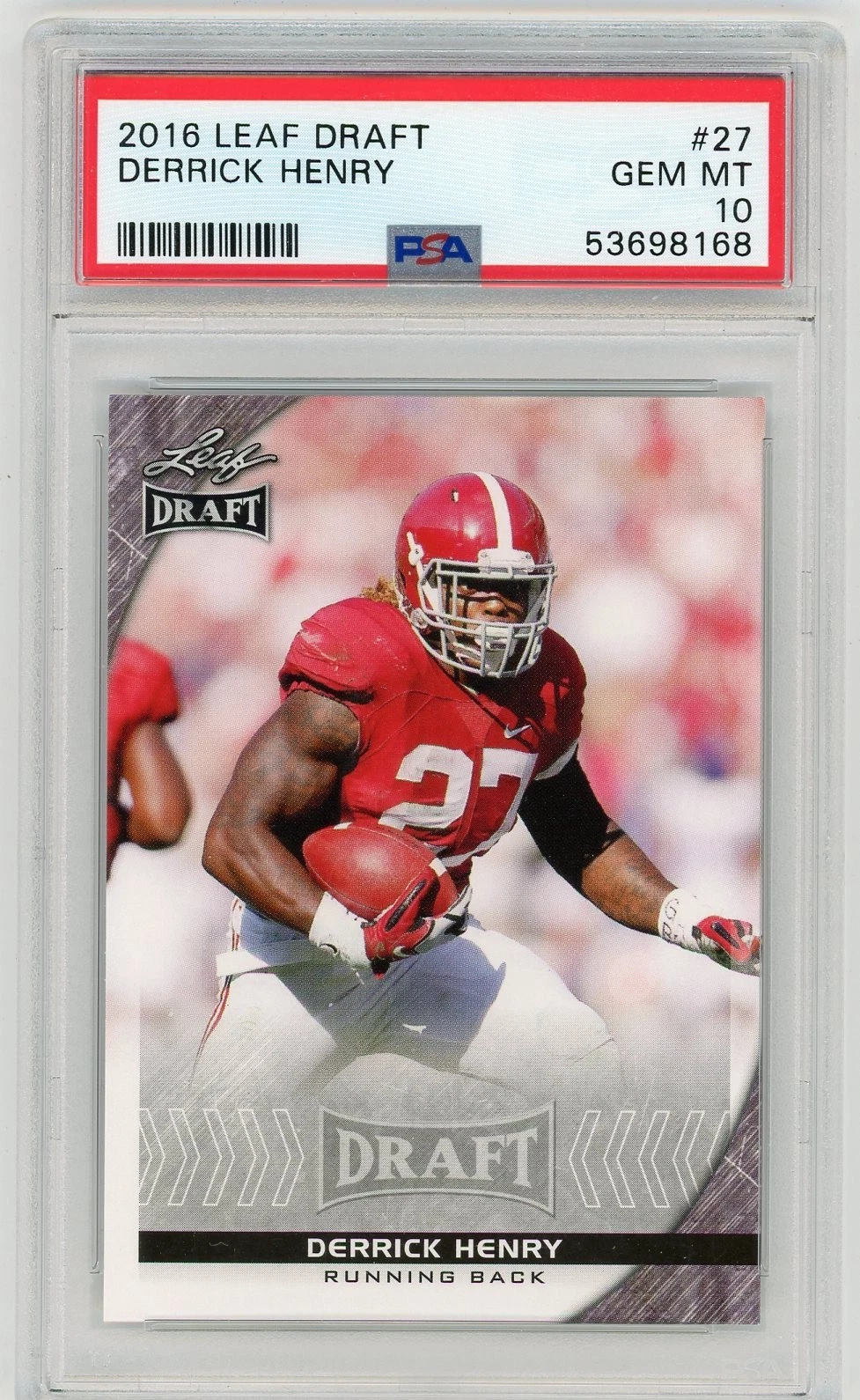 Derrick Henry Leaf Draft #27 Base