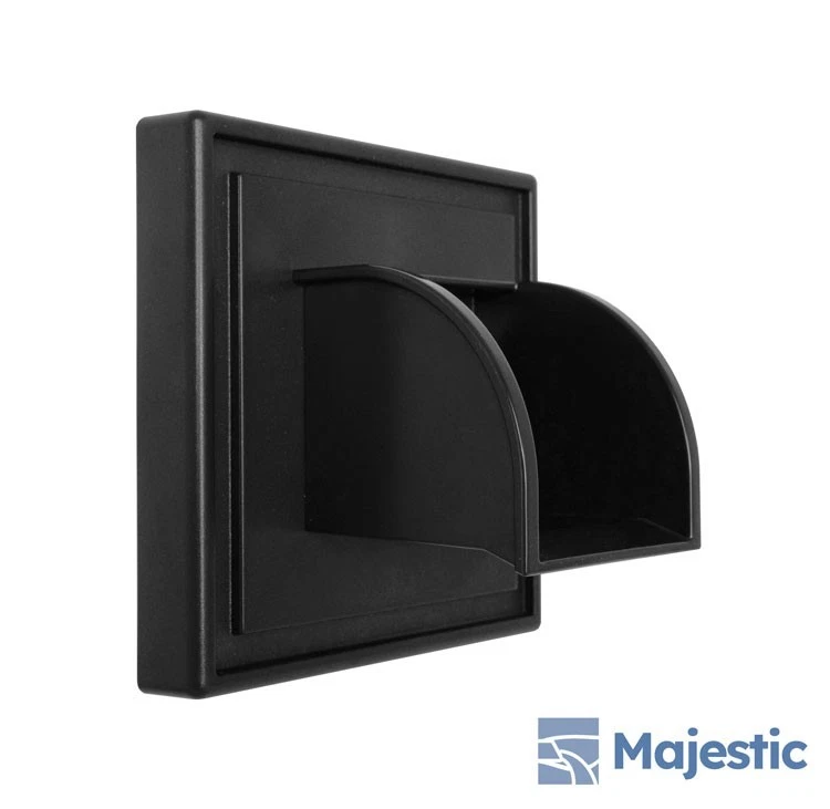 Marcello Square Wasserspiel Pool Scupper Brunnen Auslauf - Midnight Black
