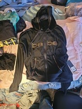 Bebe Sz Lg ..hoodie