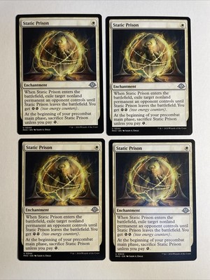 4x Modern Horizons 3 Static Prison NM/M Magic The Gathering Mtg