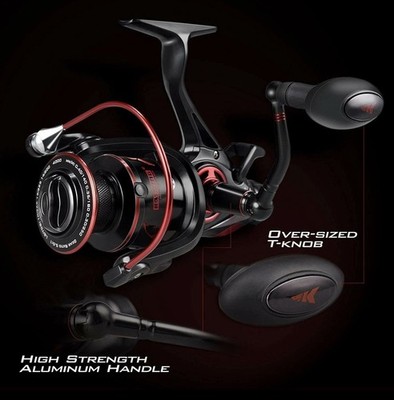 KastKing Sharky Baitfeeder III 4000 Saltwater Spinning Fishing Reel + Free Spool