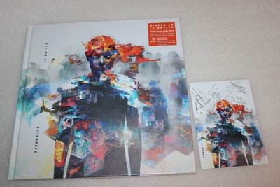 Riverside - ID.Entity LTD. DELUXE 2CD+BLU-RAY ARTBOOK + SIGNED CARD NEW