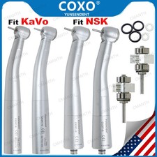 US COXO Dental Fiber Optic Turbine High Speed Handpiece Coupler 6P Fit KAVO NSK