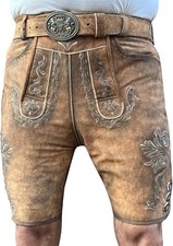 Traditionelle Lederhosen für Herren im bayerischen Stil – Größe 50