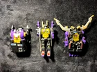 1985 G1 Transformers Insecticons figures complete set of 3 - Decepticon subgroup