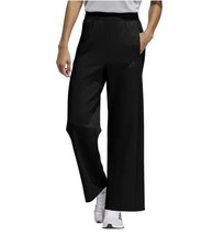 adidas Women's Wide Leg Pant with Pockets Small, Black