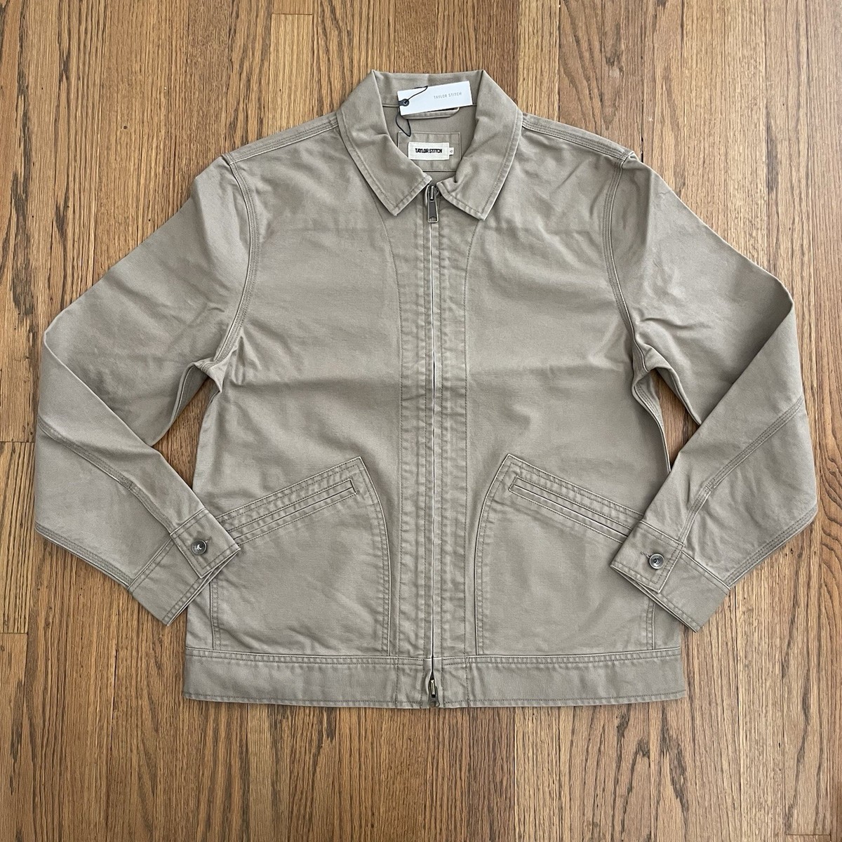 TAYLOR STITCH The Shifter Jacket Baked Soil Canvas Tan Khaki Mens