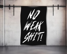 Custom Fitness Wall Art - Gym Motivation Tapestry for Garage or Man Cave