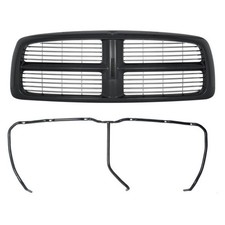 For Dodge Ram 1500 2002-2005 Replace 2-pc Center Bumper Grille Kit